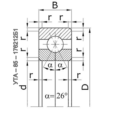 軸承UTA 85-176212B1